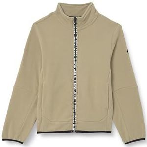 Teddy Smith G-izeo Zip Jr gebreide jas voor jongens, Beige Stone, 8 jaar
