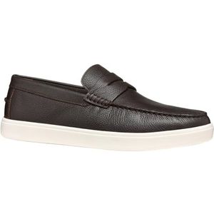 Geox Heren U Avola A moccasin, koffie, 42 EU, koffie, 42 EU