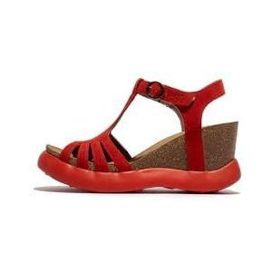 Fly London Dames GAIT959FLY Sandaal, Scarlet, 5 UK, Scharlaken, 5 UK