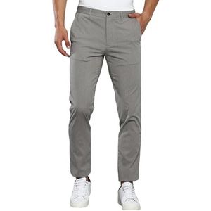 Tommy Hilfiger Dc Denton Siel 1plt Punto Milano stoffen broek, lichtgrijs, 33 W x 34 L, lichtgrijs heather, 33W x 34L