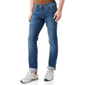 Pioneer Authentic Jeans 5-Pocket Jeans ERIC, Donkerblauw gebruikte Buffies 6814, 30W x 34L
