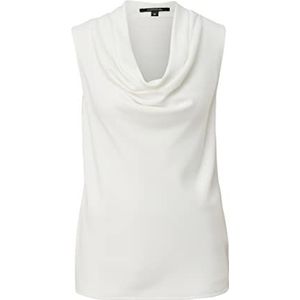 comma T-shirt voor dames, wit 120, 46