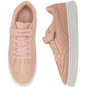 KangaROOS K-gk Ready Ev sneakers voor meisjes, Transcendent Pink Metallic Rose, 39 EU