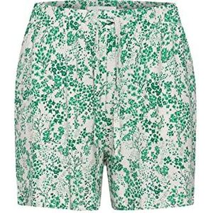 ICHI Dames IHLISA SHO7 Casual Shorts, 201165/Holly Green Print, L