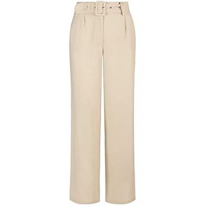 Mint & Mia Broek zuiver linnen, zand, 38