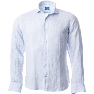 Panareha Men's Striped Linen Shirt PHUKET Blue (XXL)