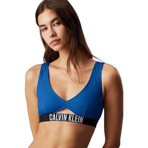 Calvin Klein - Swimwear - Bikinitop - Blauw - Zwart - Wit - Triangel