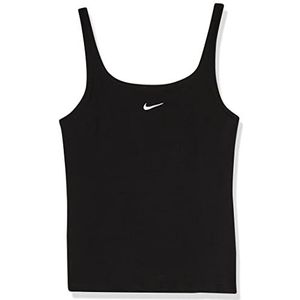 Nike DH1345-010 W NSW ESSNTL Cami tanktop lang shirt zwart/wit XS