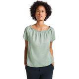 Street One Linnen mix-blouse voor dames, Soft Jade Green, 36