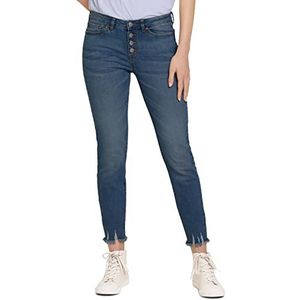 TOM TAILOR Denim Dames Nela Extra skinny jeansbroek 1030085, 10119 - Used Mid Stone Blue Denim, 30
