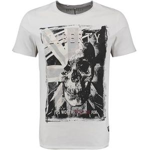 KEYLARGO Heren T-shirt MT KLLIBERTY Round, wit (1000), XXL