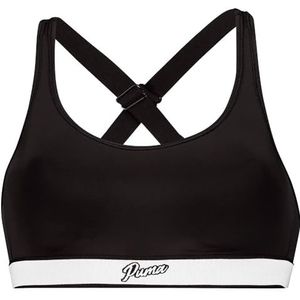 PUMA Dames Sport Padded Top 1P, zwart, M