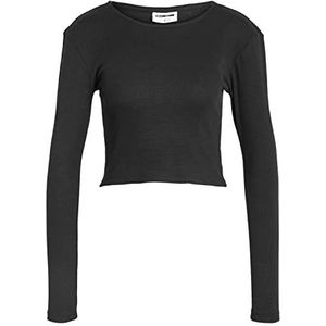 Noisy may NMMAYA L/S Top Noos O-hals, zwart, M