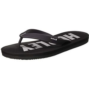 Hurley Teenslippers voor heren, Zwart, 41 EU