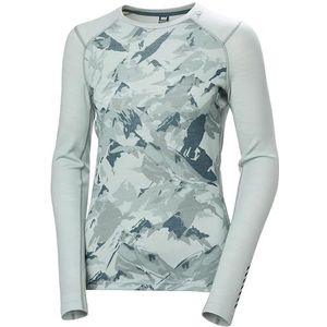 Helly Hansen Dames LIFA® Merino Midweight Graphic Lange Mouwen Crew Base Layer