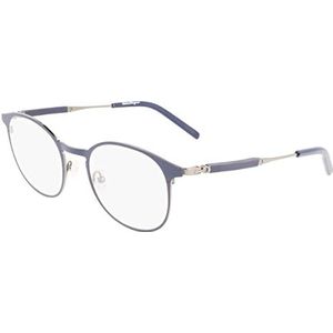 FERRAGAMO SF2567 bril, licht Ruthenium/blauw, 51 voor heren, licht, henium/blauw