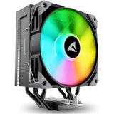 Sharkoon - A40 - CPU-koeler - Zwart - RGB - 120 mm Ventilator