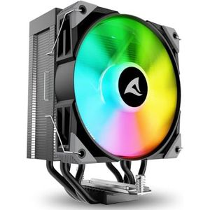 Sharkoon - A40 - CPU-koeler - Zwart - RGB - 120 mm Ventilator