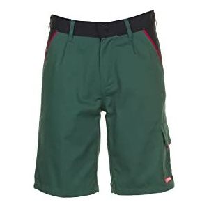 Planam shorts Highline, maat XS, groen/zwart/rood, 2375040