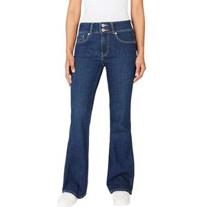 Pepe Jeansvoor vrouwen. PL204877EE2 Jeans flare Venus blauw (24/34), Casual, Katoen, Denim