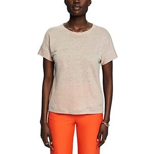 Esprit Collection Linnen T-shirt, taupe (light taupe), XXL
