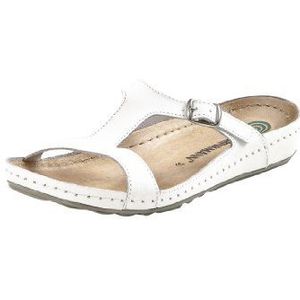 Dr. Brinkmann 700741 damesslippers, wit, 42 EU