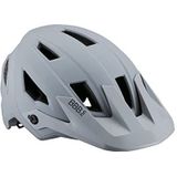 BBB Cycling Shore BHE-59 Fietshelm, uniseks, E-MTB, verstelbaar vizier, hoog geventileerde helm, dames en heren, mat grijs, M (54-58 cm)