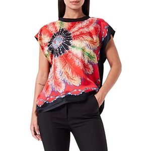 Just Cavalli T-shirt, 311S rood, XS voor dames