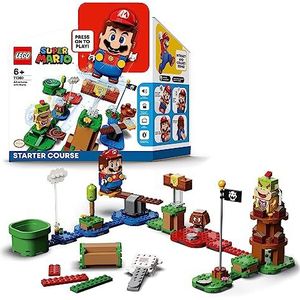 LEGO Super Mario Avonturen met Mario startset, Speelgoed met Bouwbare Game en Interactief Poppetje, Leuk Verjaardagscadeau voor Kinderen, Jongens en Meisjes 71360
