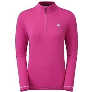 Dare 2b Lowline II Womens Core Strech voor skiën, wandelen en trekking - Gerecycleerde stretchstof met warme achterkant, sneldrogend, vaste capuchon en volledige ritssluiting