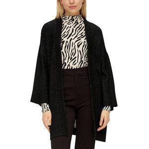 s.Oliver Cardigan met gebreid patroon, zwart 99w0, 38