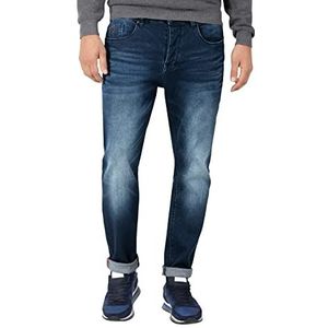 Timezone Heren Slim DwyaneTZ Jeans, Urban Blue Wash, 29/32