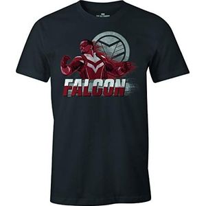 Marvel Heren T-Shirt MEFALCOTS007, Antraciet, L