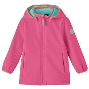 NAME IT Meisjes NKFMALTA Softshell Jacket 2FO NOOS jas, Fandango Pink, 122, Fandango pink., 122 cm