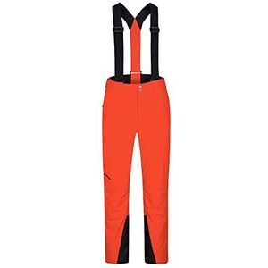 Ziener TAGA Skibroek voor heren, snowboardbroek, bandjes, waterdicht, PFC-vrij, nieuw rood, 50