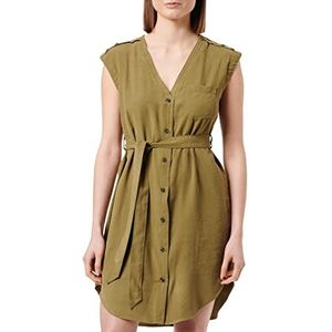 ONLY Dames ONLARIS Life S/L korte riem jurk PNT jurk, Martini Olive, M, martini olijf, M