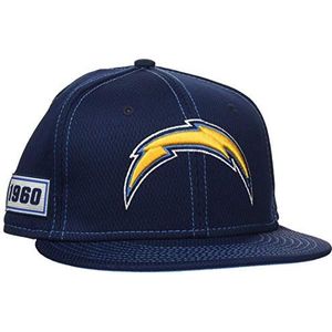 New Era Heren 59Fifty Los Angeles Chargers Cap, wit, 6 7/8
