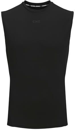 JACK & JONES - Shirt - Zwart - Aansluitende Pasvorm - Mouwloos