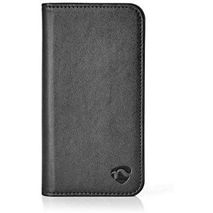 Nedis Soft-Touch Bookcase OnePlus 5 - portemonnee - TPU/PU - zwart