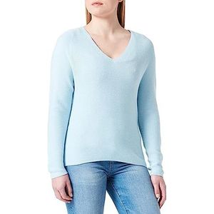 s.Oliver Damestrui met V-hals en lange mouwen, blauw, 44