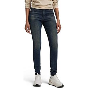 G-Star - Kafey Ultra High Skinny - Jeans - Blauw - Katoen