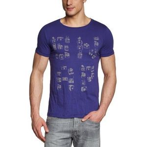 ESPRIT heren t-shirt, Violett (518 Deep Purple), S