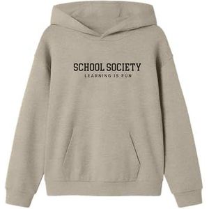 NAME IT Nkmlucas Ls RLX Sweat Wh Bru, Island Fossil, 116