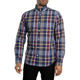 Gant - Camisa Popelín Cuadros - Overhemd - Veelkleurig - Poplin Stof