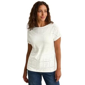 Bikinitopje - Vanilla White - Regular Fit - Perforatiemotief