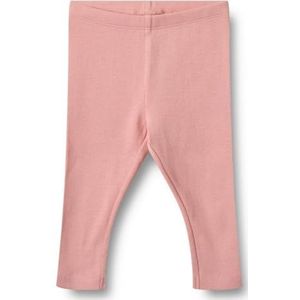 Wheat Meisjes Rib Jersey Jules GOTS gecertificeerde leggings, 2026 Rose, 104