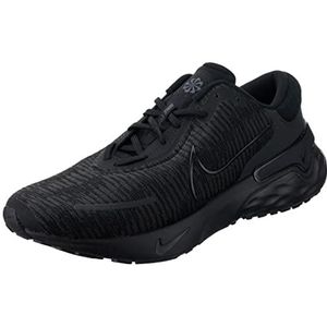 Nike W Renew Run 4, Damessneakers, Black Off Noir Black, 40.5 EU