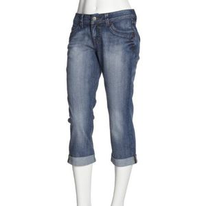 ESPRIT zomer stretch denim E21073 dames jeansbroek/capri & 7/8