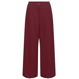 Onlnova Life Vis Mika Wide Pant, Cabernet, S