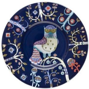 Iittala Schotel Taika uit vitroporselein, kleur: blauw, afmetingen: 15x16x1,5 cm, 1070918